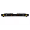 Mesko Home MS 6509 Kochfeld, Schwarz, Arbeitsplatte, Geschlossene Platte, 2 Zone(n)