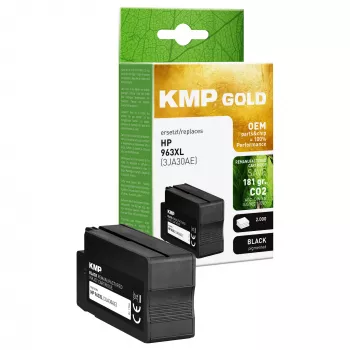 Cartridge KMP GOLD HP 963XL (3JA30AE) schwarz