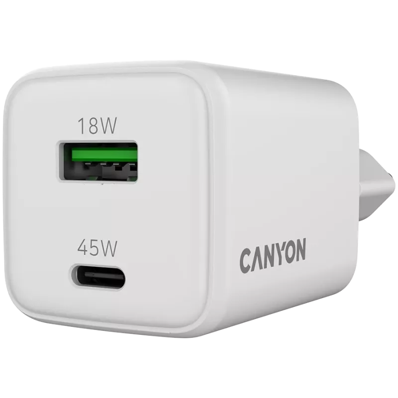 Charger Canyon CU45AC 45W Universal Weiß AC Schnellladegerät für Innenräume