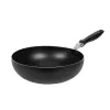 Resto Kitchenware 93603 Bratpfanne Wok/Pfanne Rund