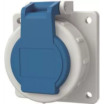 Mennekes Schuko Einbau-Steckdose 16A 2p+E 230V IP68 BL 17006 (17006)
