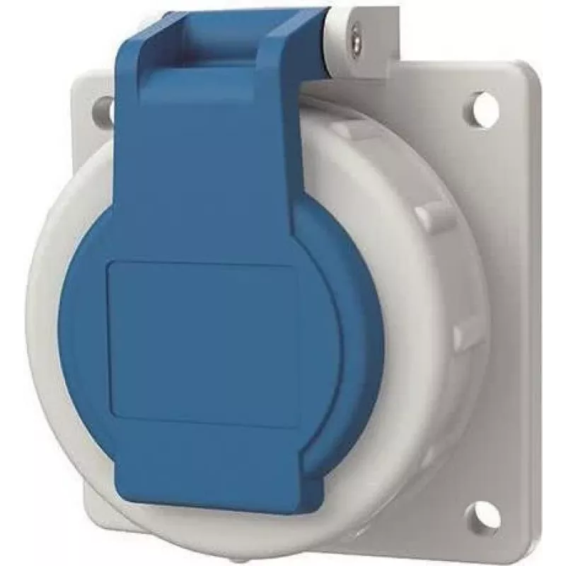 Mennekes Schuko Einbau-Steckdose 16A 2p+E 230V IP68 BL 17006 (17006)