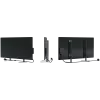 AENO Premium Eco Smart Heater, 700 W, gehärtetes Glas, Infrarot- + Konvektionsheizung, LED-Display, Steckertyp: Europa (E/F-Typ), SCHWARZ
