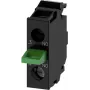 Siemens 3SU14002AA101BA0 - Schraube - Schwarz - IP40 IP20 EAC UL cUL - AC - DC - 5 - 500 V - 50 / 60 Hz