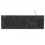 Tellur Kabelgebundene USB-Tastatur Schwarz – Basic USB, US-Layout