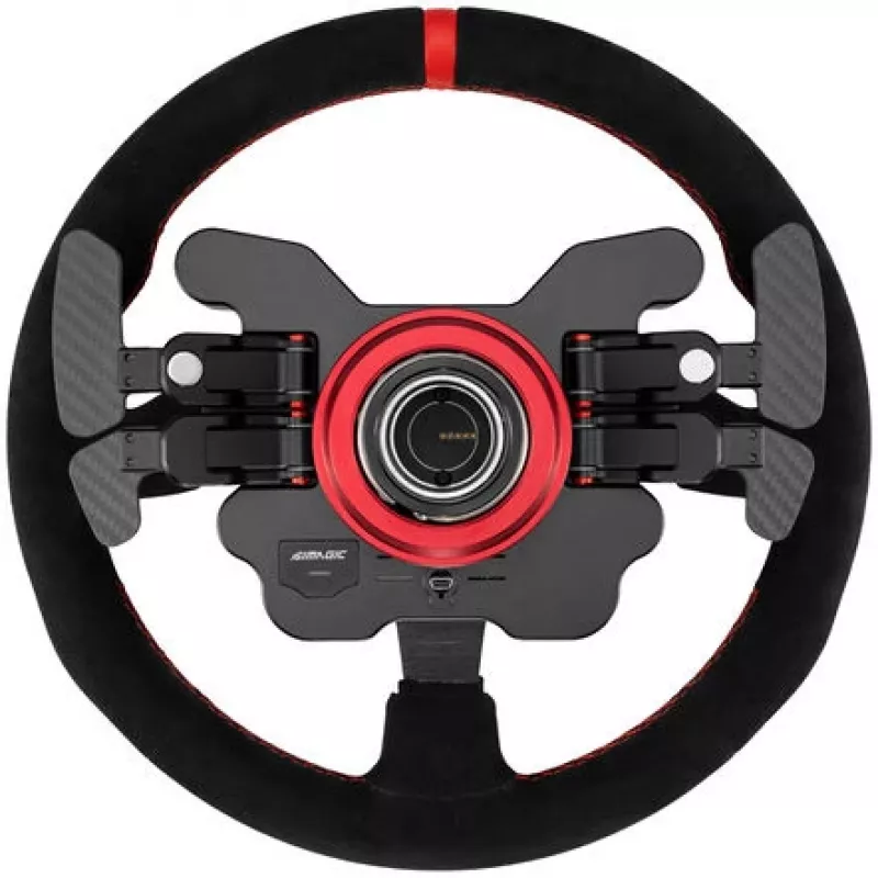 Simagic Lenkrad GT1-SR Alcantara — GT1-SR(ALCANTARA) Racing-Lenkradkranz, Alcantara-Bezug