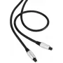 SpeaKa Professional Toslink Digital-Audio-Verbindungskabel [1x Toslink-Stecker (ODT) - 1x Toslink-Stecker (ODT)] 1,50 m Schwarz SuperSoft-Mantel SpeaKa Professional (SP-7870568)