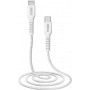 SBS TECABLELIGTC1W - 1 m - Lightning - USB C - Stecker - Stecker - Weiß