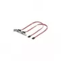 Wentronic goobay - SATA-Blende, Intern/extern - Serial ATA 150/300 - SATA (W) auf eSATA (M) - 50 cm (93046)