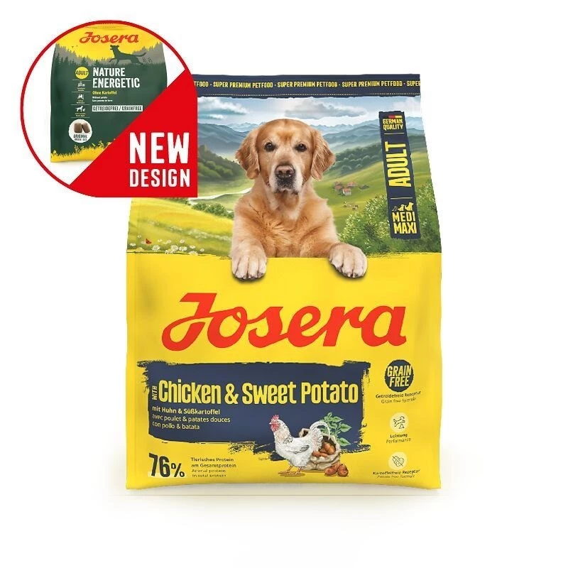 Trockenfutter für Hunde JOSERA Adult Chicken & Sweet Potato 12,5 kg