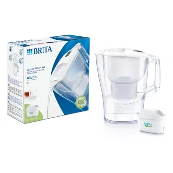 Brita 1052801 Wasserfilter Tischwasserfilter 2,4 L Weiß