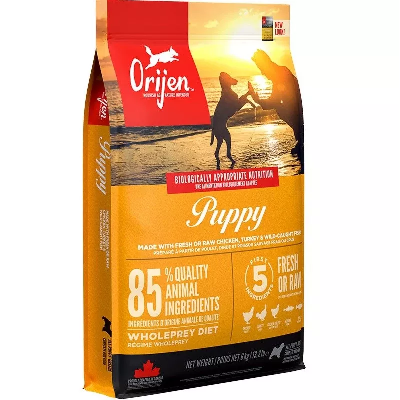 ORIJEN Puppy - Trockenfutter für Hunde - 6 kg