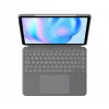 Logitech Combo Touch Tastatur QWERTY US International Grau Trackpad
