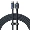 USB-Kabel Baseus CAJY000701 2 m USB C Schwarz 0,48 Gbit/s