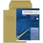 Briefumschlag MAILmedia C5 braun 90 g/m² 50er-Pack