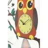 NeXtime Uhr 8169 Oohoo, Ø43 cm, Wand, Mehrfarbig
