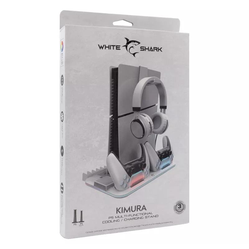 Kabelgebundenes Over-Ear-Gaming-Headset White Shark Kimura-2 – KIMURA-2, kabelgebunden, Over-Ear