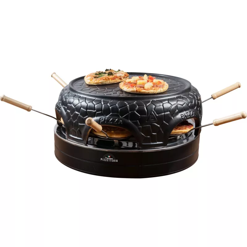 Pizzaofen Bestron APD600Z schwarz 1200W elektrischer Tisch-Pizzaofen