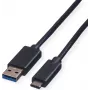Secomp 11.44.9010 USB-Kabel 0,5 m USB 3.2 Gen 1 (3.1 Gen 1) USB A USB C Schwarz (11.44.9010)