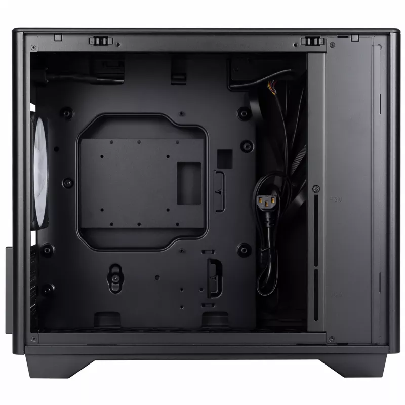 InWin A3 Mini-Tower Tempered Glass – schwarz