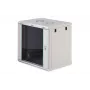 Wandmontage-Schrank DIGITUS Dynamic-N 12U, 19 Zoll, 600x450 mm (BxT), IP20, Schlüsselschloss, unmontiert