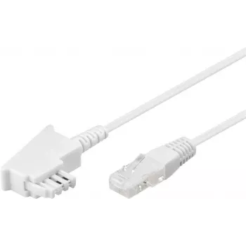 Goobay 60677 Telefonkabel 30 m Weiß (60677)