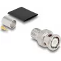 Koaxialadapter DELOCK 91770 – HF-Adapter Stecker/Buchse für Koaxialkabel