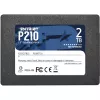 2,5 Zoll SATA III SSD PATRIOT P210 2 TB — 500 MB/s Lesen, 400 MB/s Schreiben, 7 mm