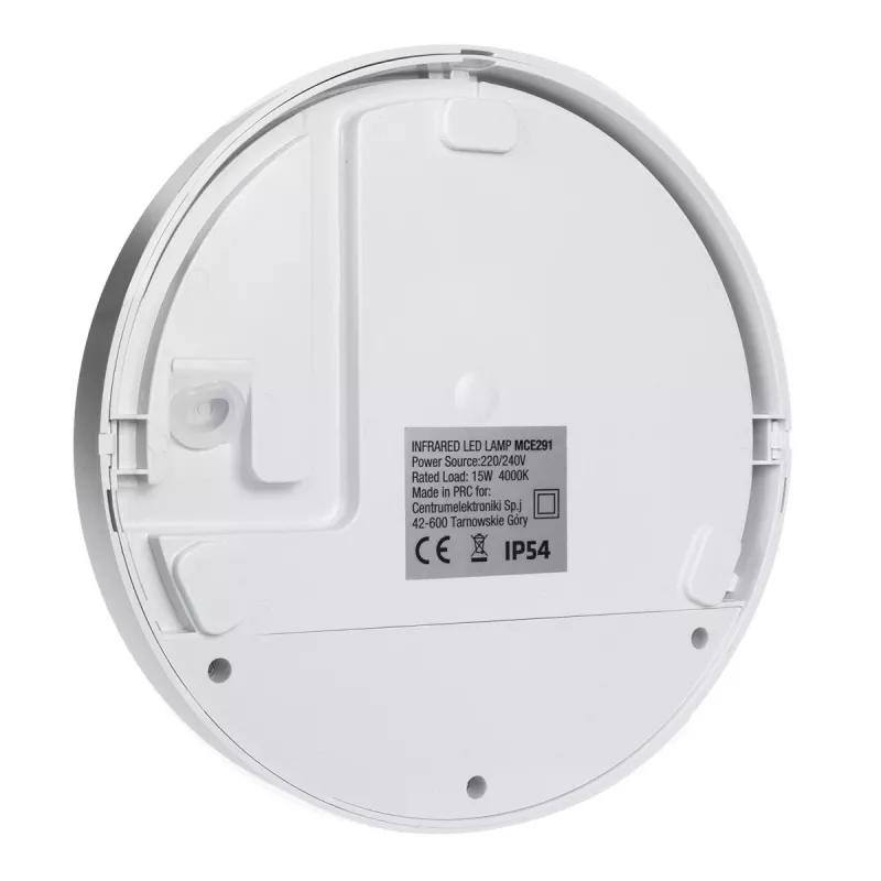 LED-Lampe MACLEAN MCE291W mit IR-Bewegungssensor, 10 W, 3000 K