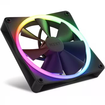 NZXT F140 RGB TWIN Lüfter 14 cm schwarz 500-1800 RPM Fluid Dynamic Bearing