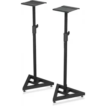 Studiomonitorständer Behringer SM5002 höhenverstellbar — Paar für Nahfeldmonitore, Metallkonstruktion, höhenverstellbar