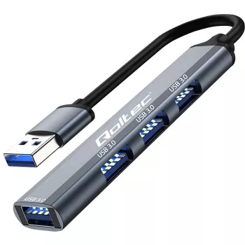 HUB-Adapter USB 3.0 4in1, 4x USB 3.0