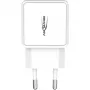 ANSMANN HC218PD - Netzteil - 18 Watt - 3000 mA - PD, QC 3.0 - 2 Ausgangsports (USB, USB-C) - Weiß (1001-0111)