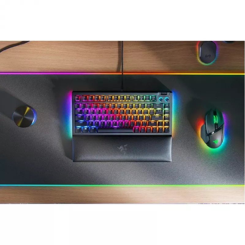 Tastatur Razer SchwarzWidow V4 Gaming USB QWERTY US English Schwarz
