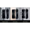 Noctua NV-FM1 Mehrzweck-Lüfterhalterung, schwenkbar, Schwarz