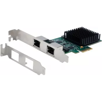 Netzwerkadapter Exsys EX-60112 PCIe 2,5 Gigabit, Dual-Port