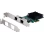 Netzwerkadapter Exsys EX-60112 PCIe 2,5 Gigabit, Dual-Port