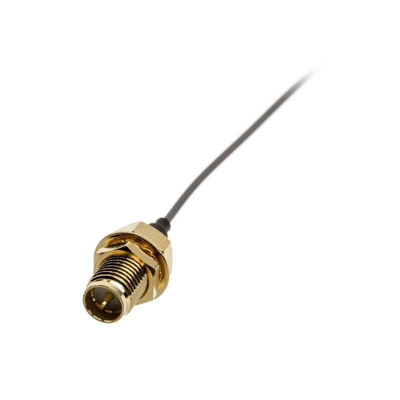 Akasa A-ATC01-150GR Signalkabel 0.15 m Schwarz, Gold