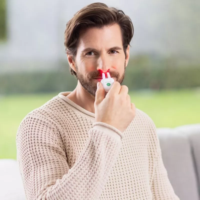 Medisana Medinose Compact Nasen-Lichttherapiegerät bei allergischer Rhinitis