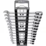 Ringratschenschlüsselsatz Wiha 44661, umschaltbar, 12-teilig, Schlüsselweiten SW 8–19 mm