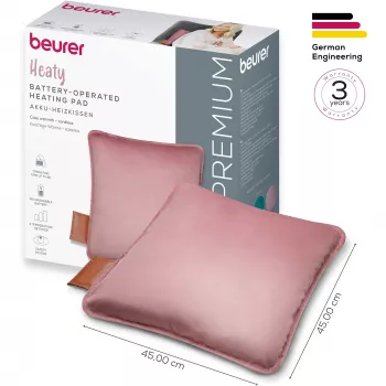 Beurer HK 77 Heaty blush-rose Lavendel Samtbezug (20074)