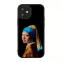 Schutzhülle iKins für Apple iPhone 12 mini – Design: Das Mädchen mit dem Perlenohrring