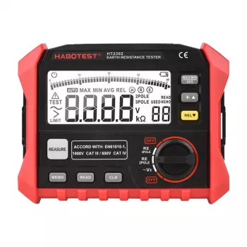 Habotest HT2302 Digitaler Erdungswiderstandstester