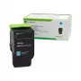 Lexmark 78C2UCE Toner-Kit Cyan, Vertrag, Ultrahohe Kapazität, 7.000 Seiten