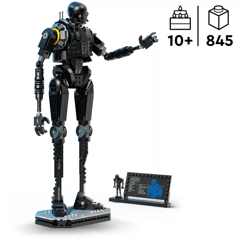 Baubare Figur LEGO Star Wars Sicherheitsdroide K-2SO 75434 — 845 Teile, 410 mm Höhe, Alter 10+