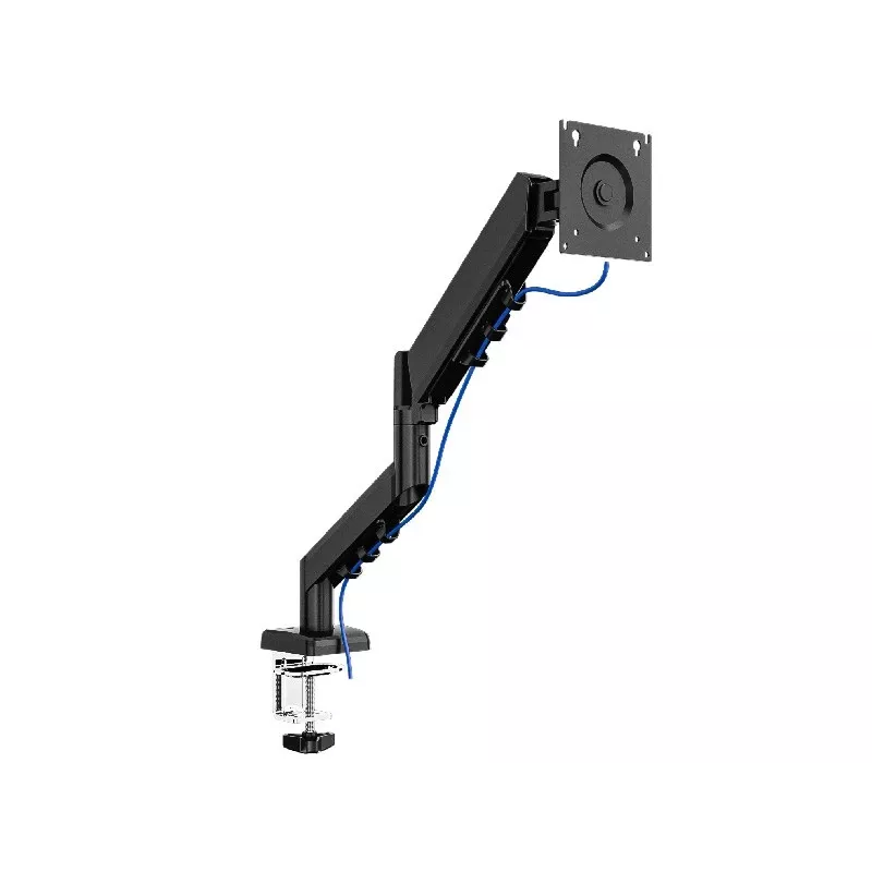 Monitorhalterung TRACER Pivot Master TRAUCH47659 — höhenverstellbar, neig-/drehbar, VESA 100×100, bis 9 kg, für 13–32 Zoll Bildschirme, Tischmontage, schwarz