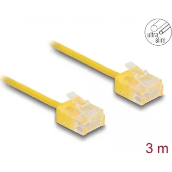 Netzwerkkabel DeLOCK RJ45 Cat.6 UTP 3m Gelb