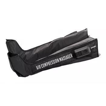 Lymphdrainage-Beinmassagegerät ActiveJet ACM-PLUS-A1 M, batteriebetrieben 25 W, schwarz, 380 × 950 × 60 mm