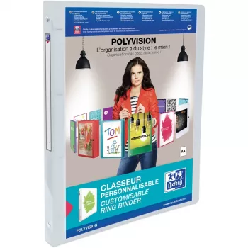 Elba Polyvision Ringbuch A4 Weiß