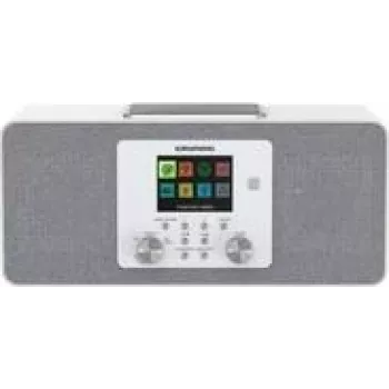 Grundig DTR 6100 2.1 DAB Tragbar Analog & Digital Weiß